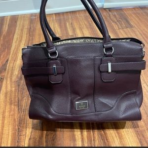 Guess Purple Satchel handbag
